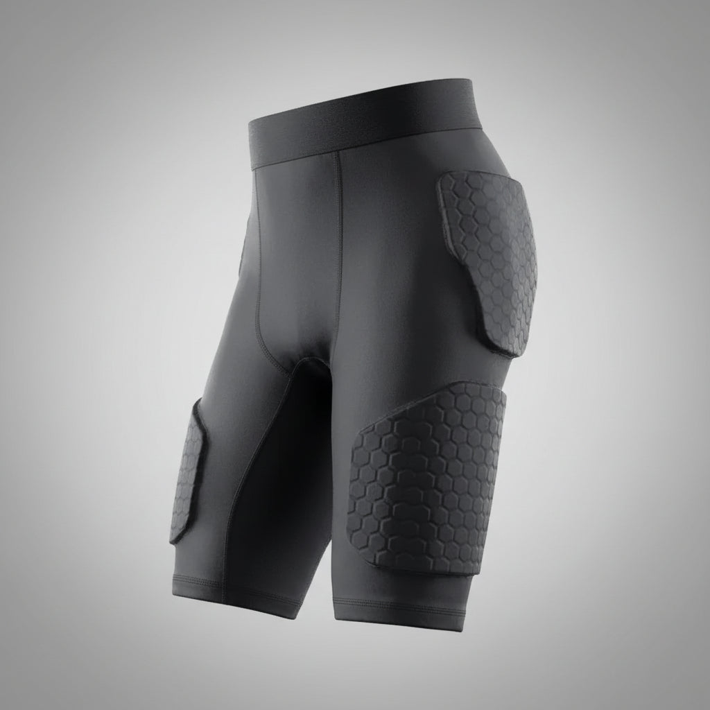 Padded Basketball Compression Shorts