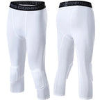 Ascend Performance Padded Compression Pants with Knee Protection