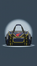 Training duffel bag with reinforced base