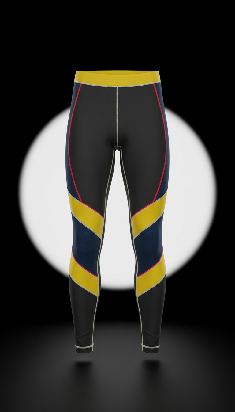 Compression leggings with moisture control